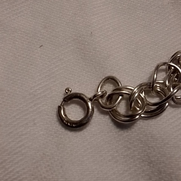 925 Silver Chain Link Bracelet Classic Design Great to Add Charms - Picture 3 of 4